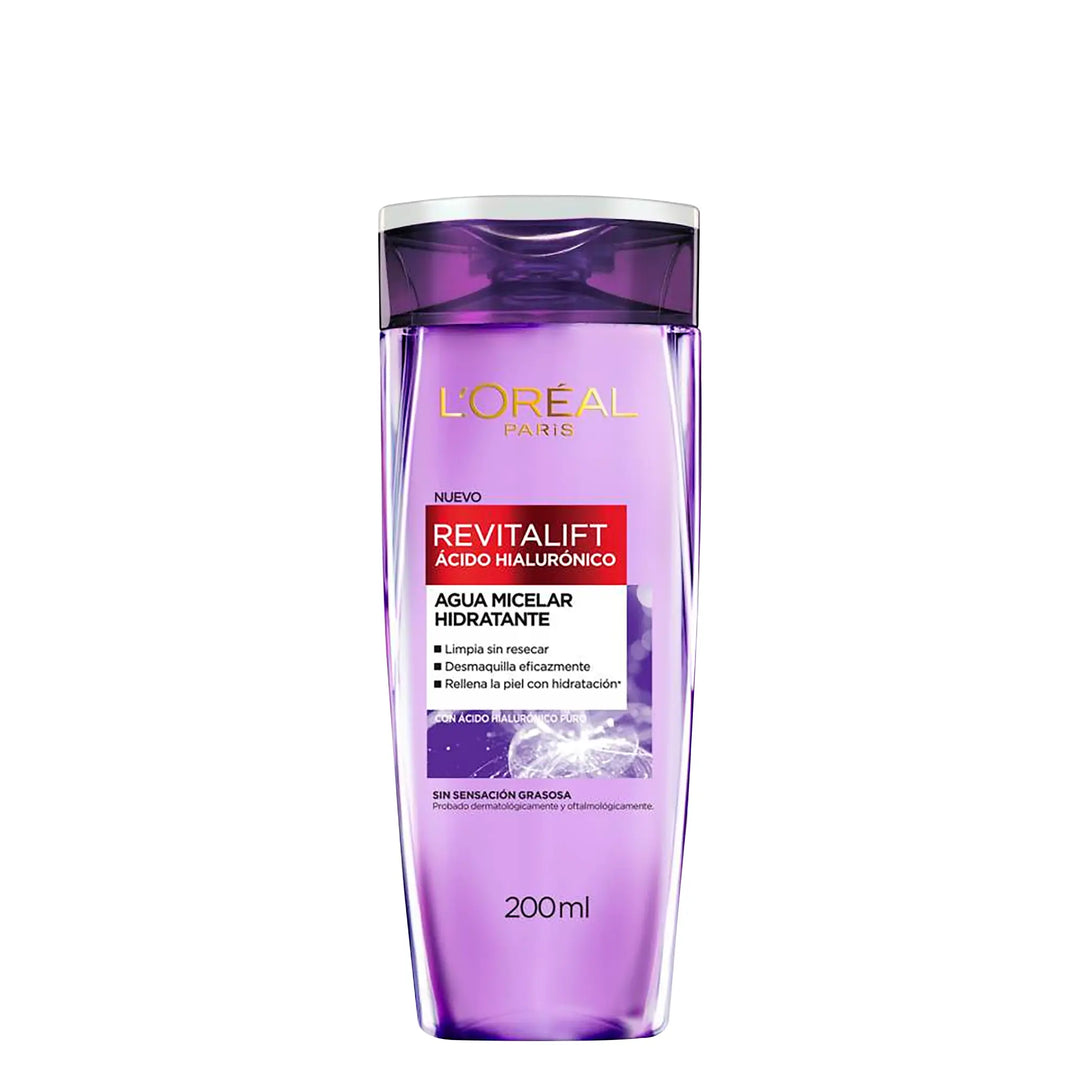 Revitalift Acido Hialuronico Agua Micelar Hidratante 200ml Loreal Paris