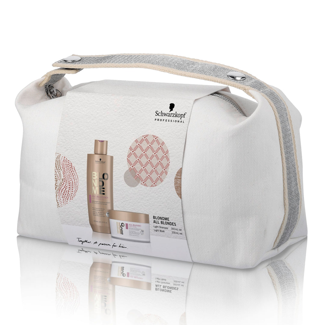 Kit Blondme All Blondes Light Shampoo + Mascarilla Schwarzkopf Professional