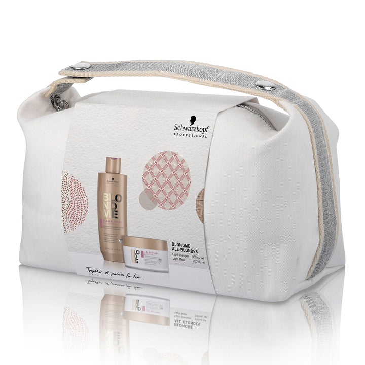 Kit Blondme All Blondes Light Shampoo + Mascarilla Schwarzkopf Professional