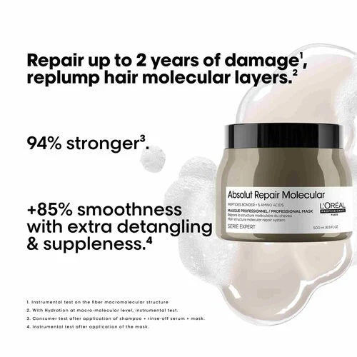 Loreal Absolut Repair Molecular Mascarilla 500 ml