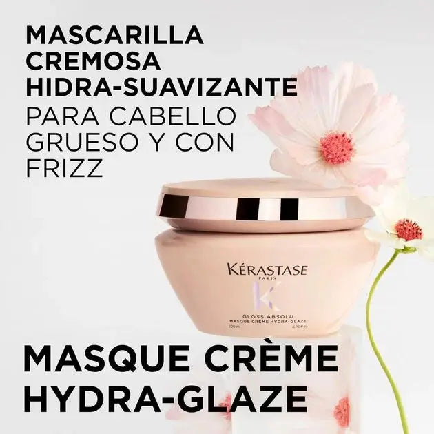 Kerastase Macarilla en Crema Antifrizz Gloss Absolu, Cabello Grueso, 200 ml Kerastase
