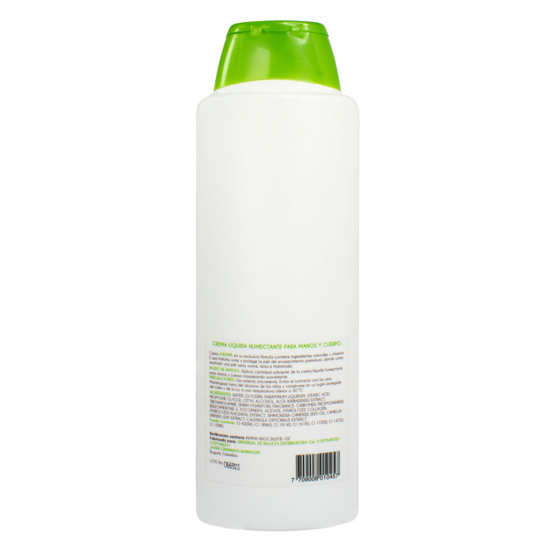 Arome Crema Liquida Aloe Vera 750ml Arome