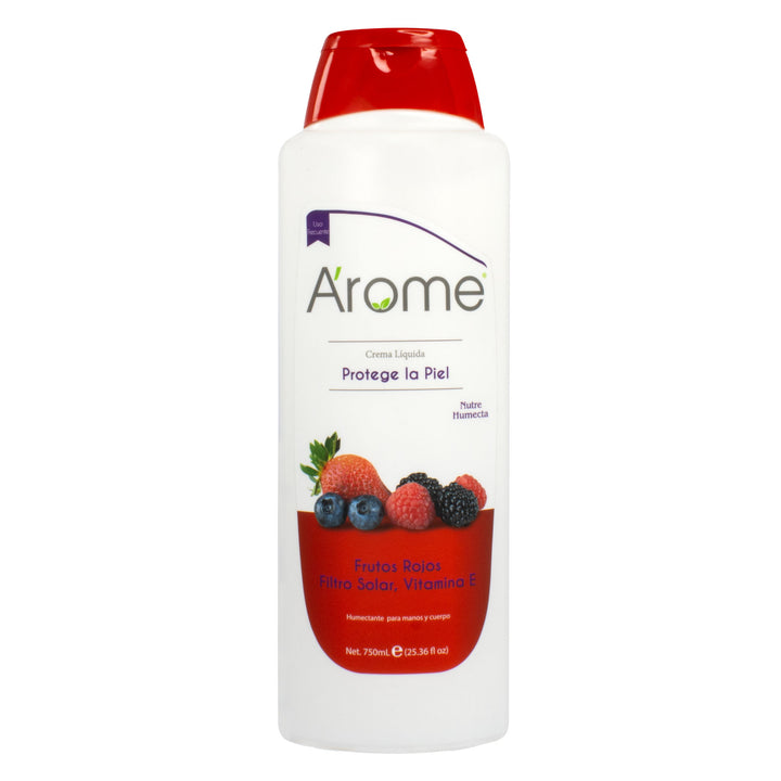 Arome Crema Liquida Frutos Rojos 750ml Arome