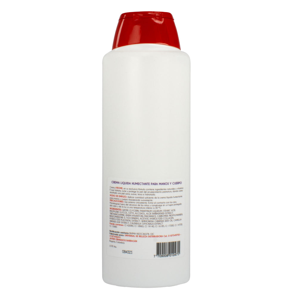 Arome Crema Liquida Frutos Rojos 750ml Arome