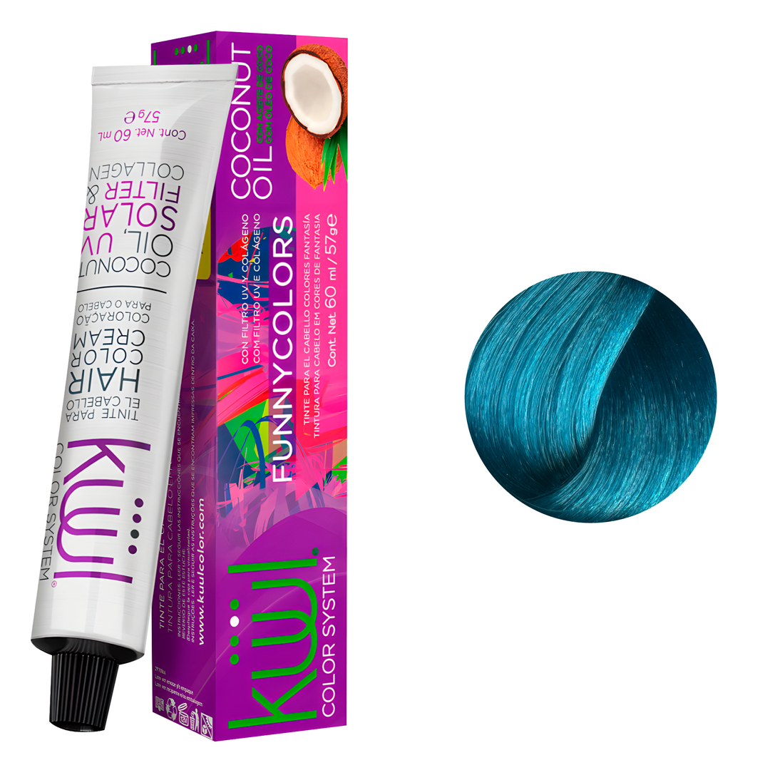 Tinte Kuul Funny Color Azul Celeste 60ml