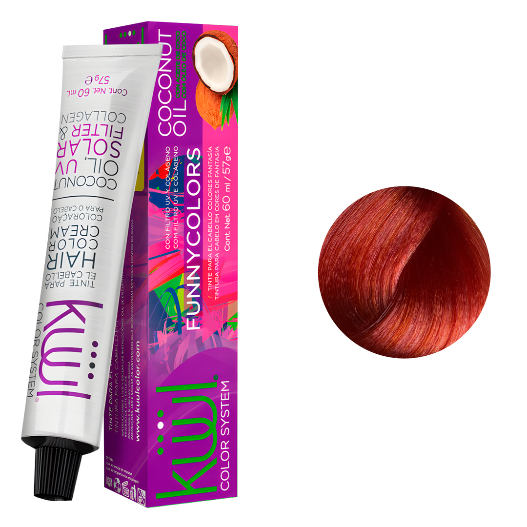 Tinte Kuul Funny Color Coral 60ml