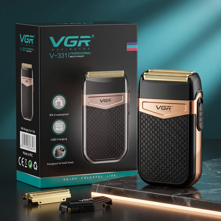 Máquina Afeitadora Rasuradora Inalámbrica Profesional  VGR  V-331 VGR
