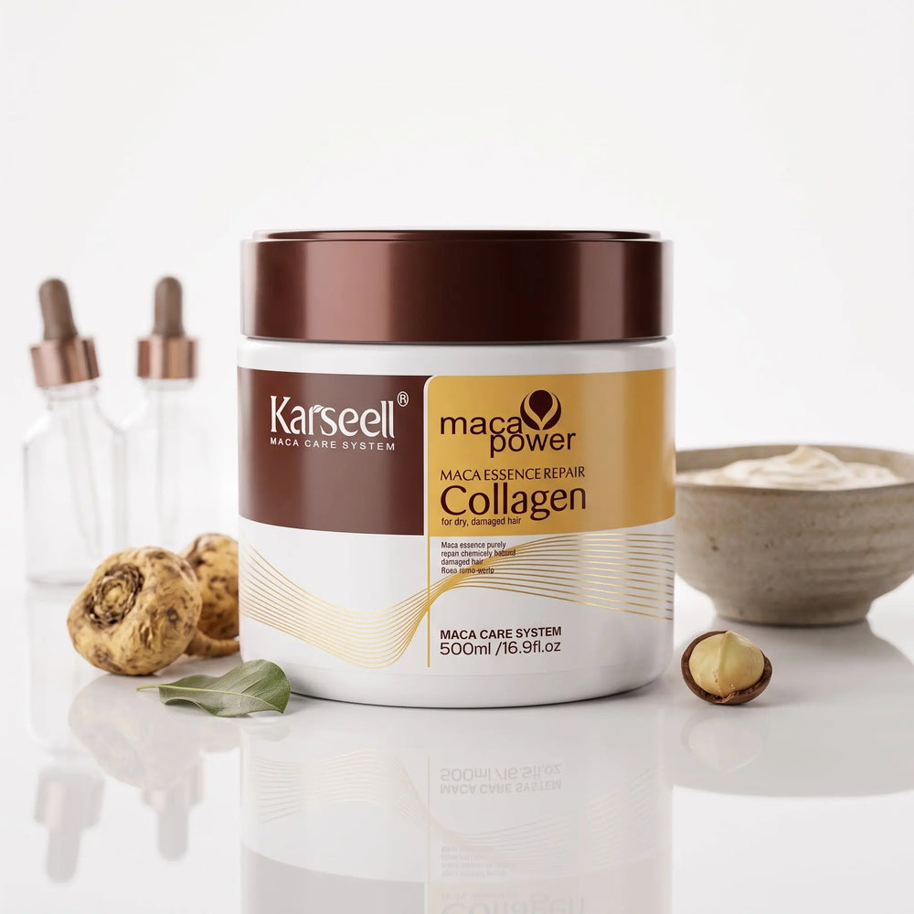 Karseell Maca Essence Repair Collagen Hair Mascarilla 500 ml / 16.9 oz Karseell