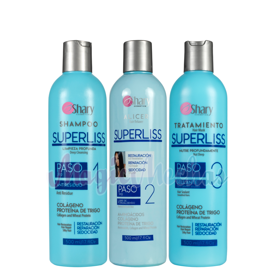 Kit MyE Superliss Paso 1 + Paso 2 + Paso 3 De 500 ml MYE