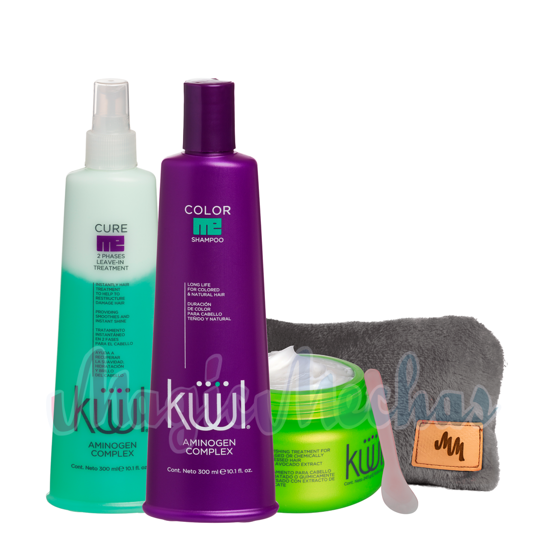 Kuul Color Me Shampoo + Mascarilla + Bifásico + Obsequio Kuul