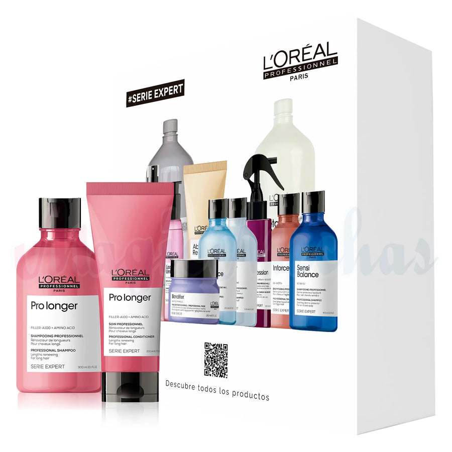 Kit Serie Expert Pro Longer Shampo + Acondicionador Loreal Profesional