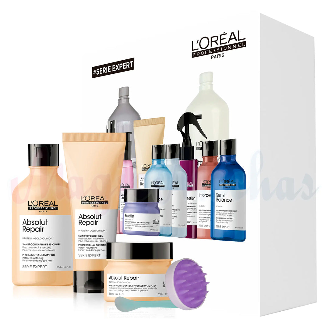 Kit Serie Expert Absolut Repair Shampoo + Acondicionador + Mascarilla Loreal Profesional