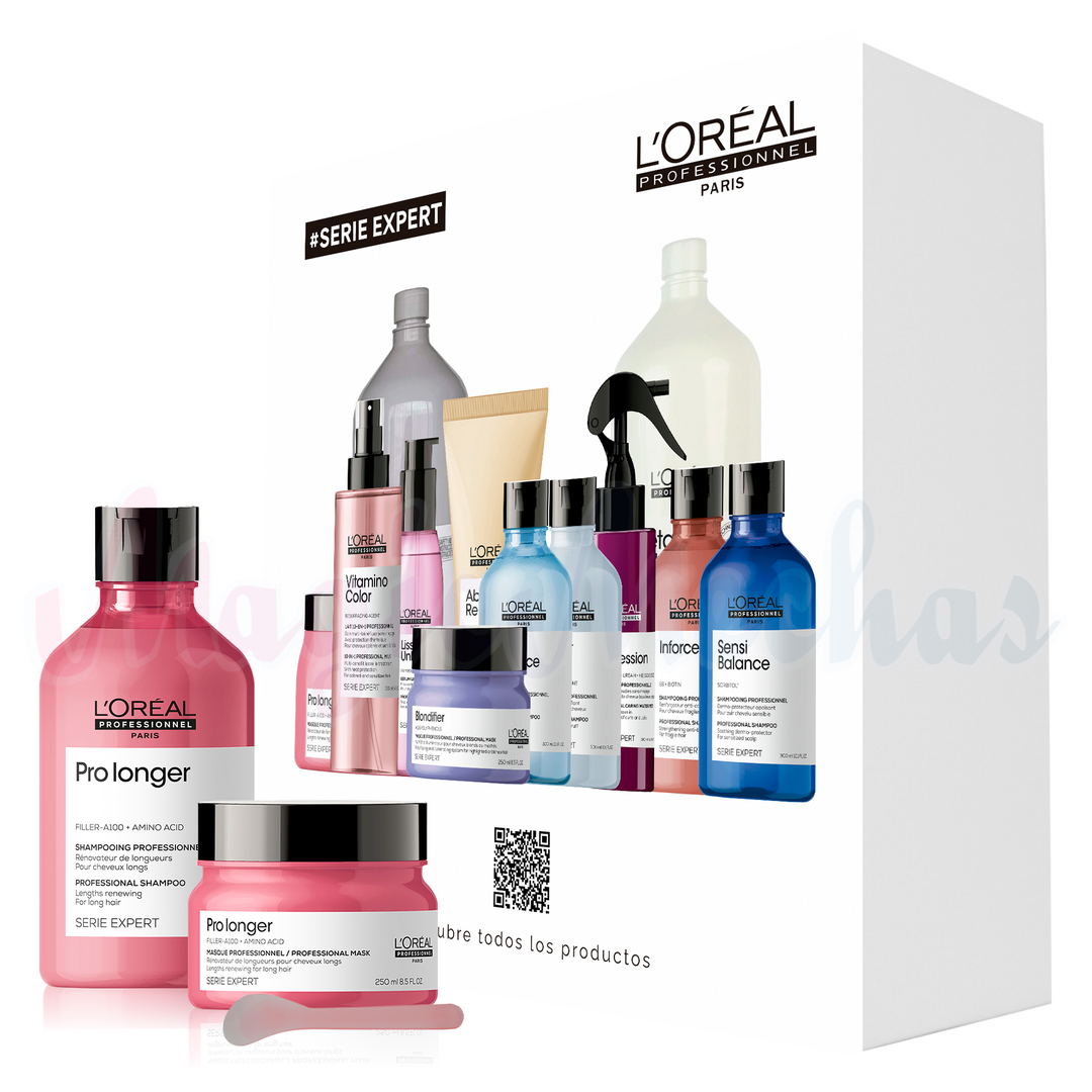 Kit Serie Expert Pro Longer Shampoo + Mascarilla Loreal Profesional