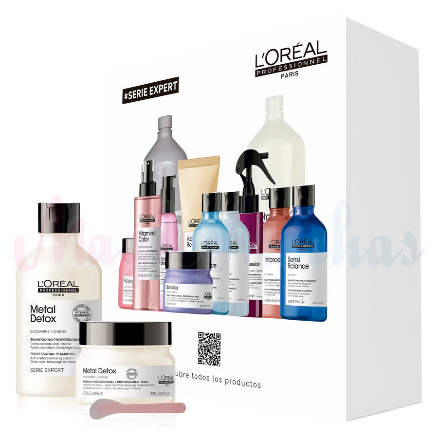 Kit Serie Expert Metal Detox Shampoo + Mascarilla Loreal Profesional