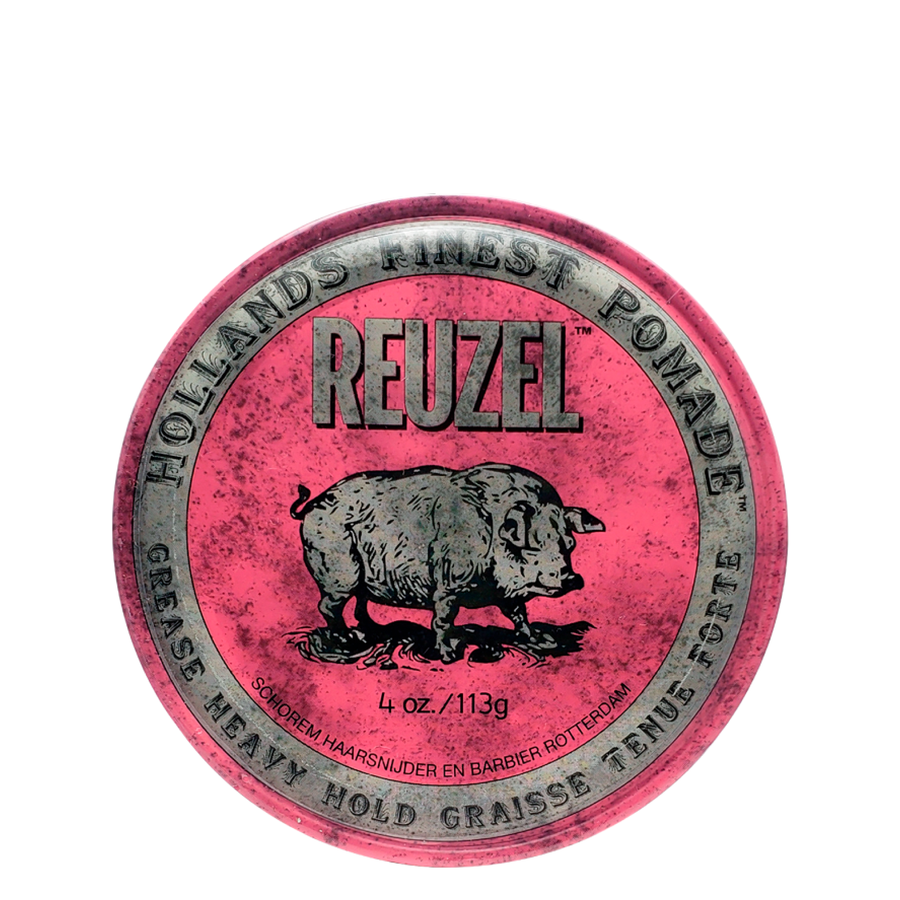 Cera Reuzel Heavy Hold Rosada 113gr Reuzel