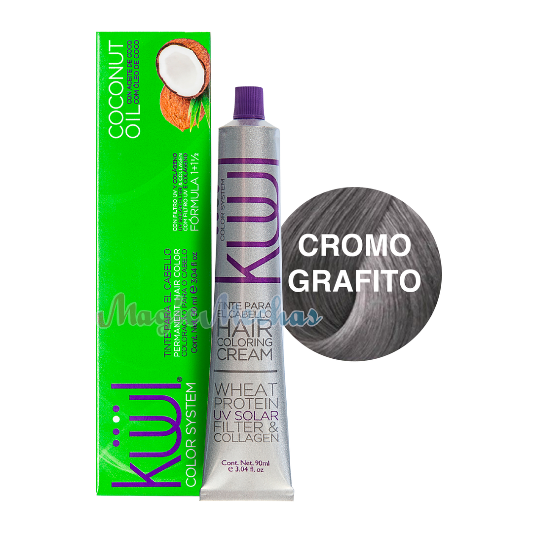 Tinte Kuul Aditivo Cromo Grafito 90ml Kuul