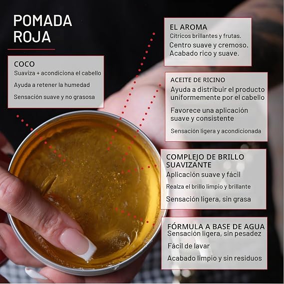 Reuzel Cera High Shine Pomade Roja 95 gr