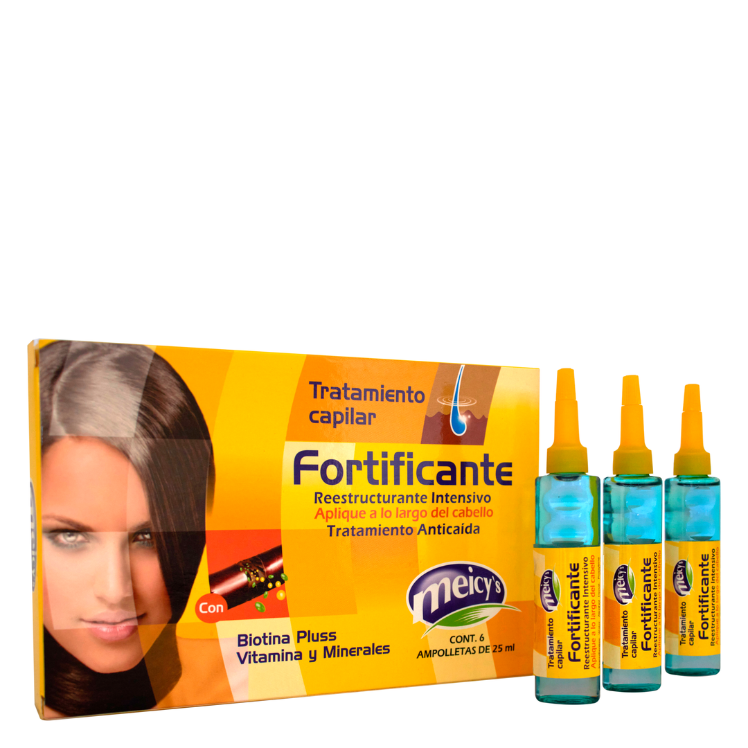 Meicys Tratamiento Capilar Fortificante 6 Unds De 25ml Meicys