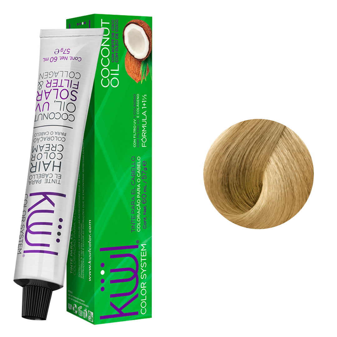 Tinte Kuul 10.22 Rubio Extra Claro Nacarado Intenso 60ml