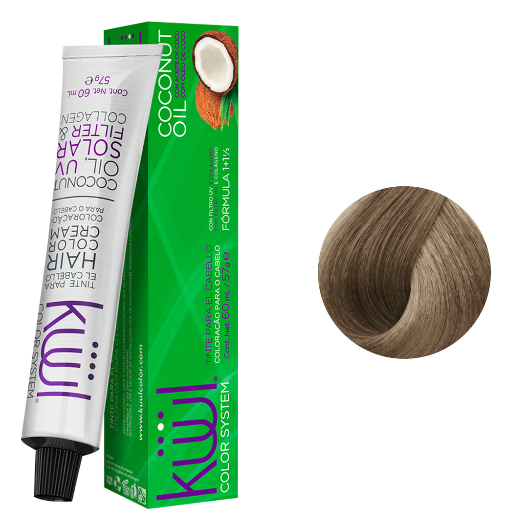 Tinte Kuul 9.11 Rubio Clarísimo Cenizo Intenso 60ml