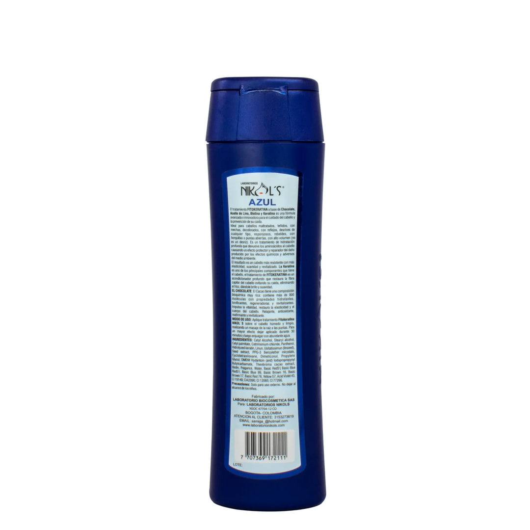 Nikols Tratamiento Fitokeratina Azul 300ml Nikols
