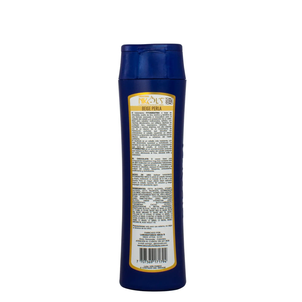 Nikols Tratamiento Fitokeratina Azul Plata 300ml Nikols