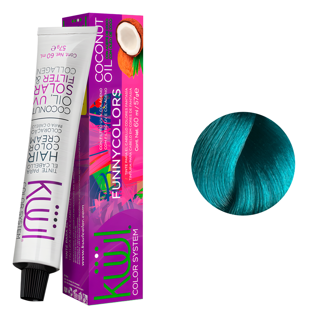 Tinte Kuul Funny Color Verde Esmeralda 60ml