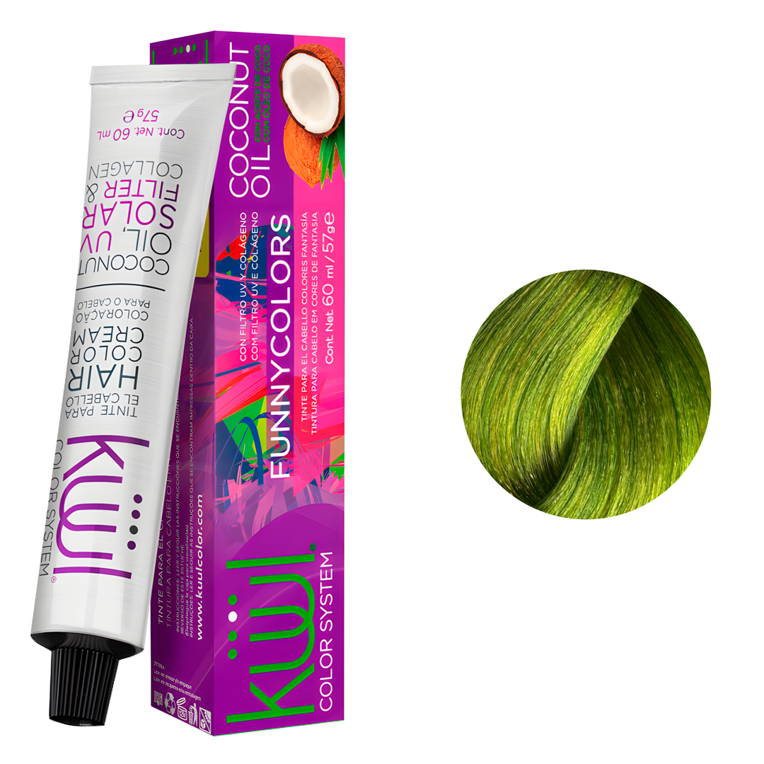 Tinte Kuul Funny Color Verde Pera 60ml