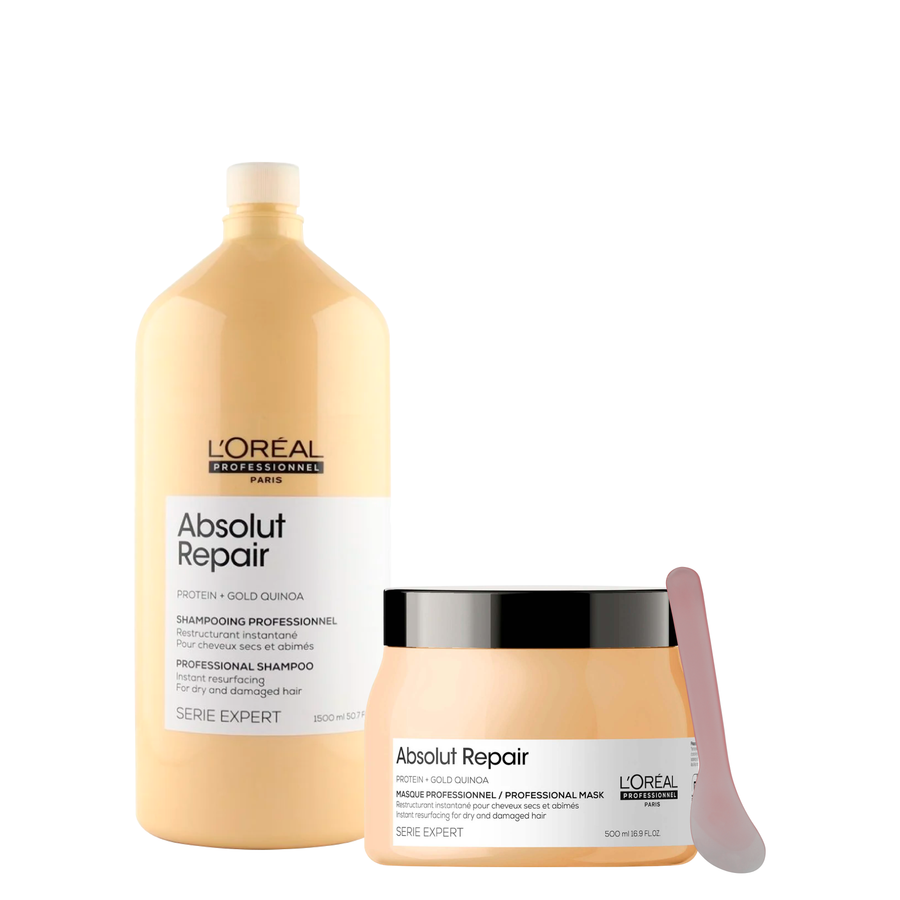 Kit Serie Expert Absolut Repair Shampoo + Mascarilla Loreal Profesional