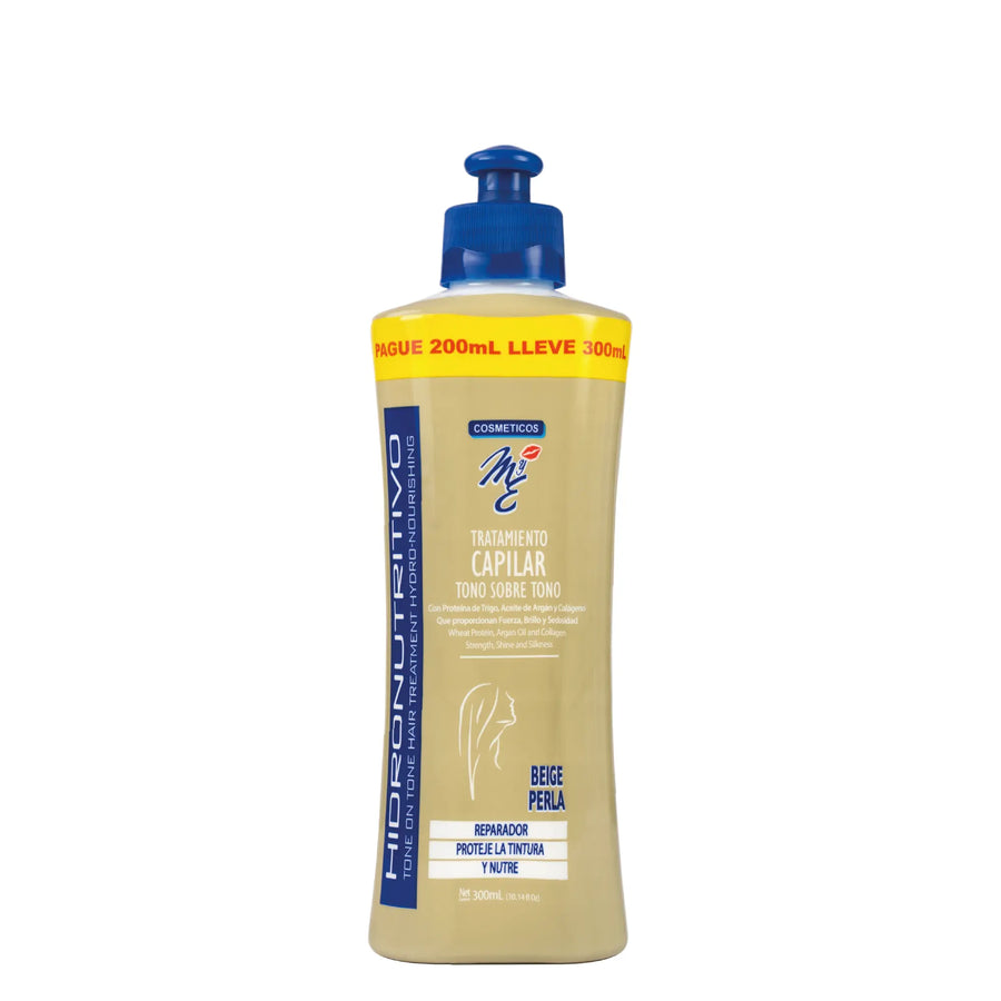 MyE Tratamiento Capilar Tono sobre Tono Beige Perla 300ml MYE