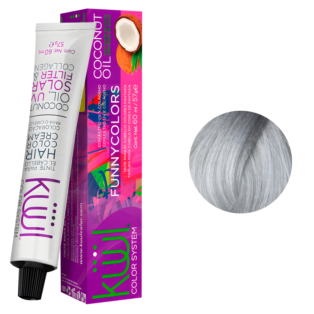 Tinte Kuul Funny Color Blanco Titanio 60ml