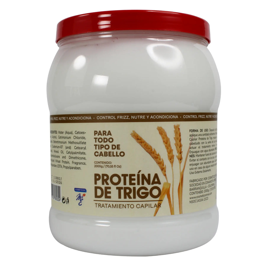 MyE Tratamiento Capilar Con Proteína De Trigo En Bombonera 2000g MyE