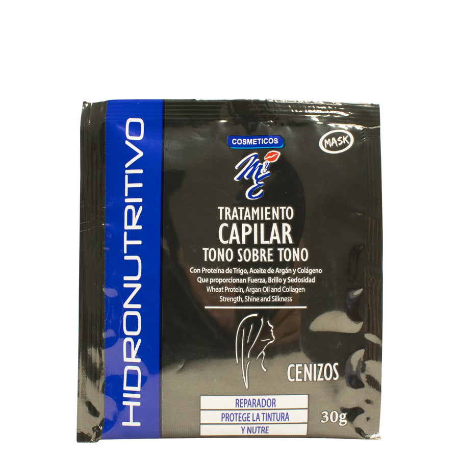 MyE Tratamiento Capilar Tono sobre Tono Cenizos Sachet 30g MYE