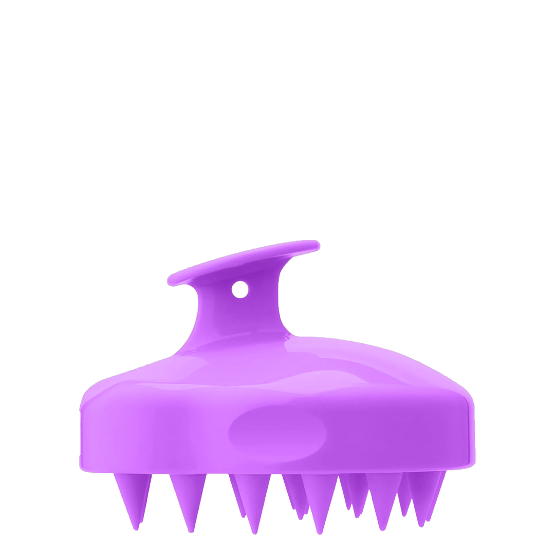 Cepillo Silicona Masajeador Morado Ducor