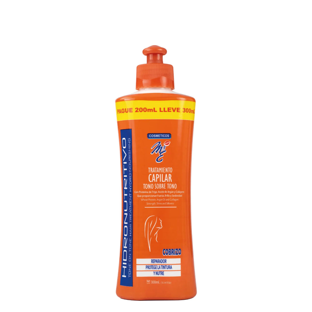 MyE Tratamiento Capilar Tono sobre Tono Cobrizo 300ml MYE
