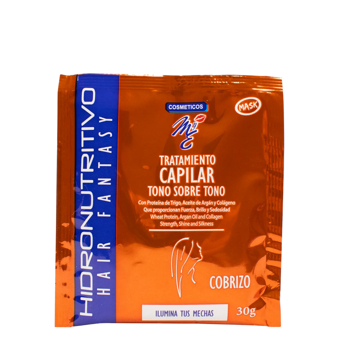 MyE Tratamiento Capilar Tono sobre Tono Cobrizo Sachet 30g MYE