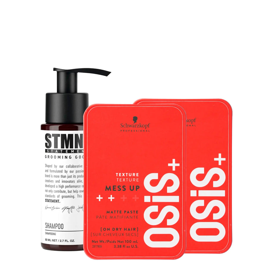 Kit Schwarzkopf OSIS+ 2 Ceras Mess Up Cera 100ml + Obsequio Schwarzkopf Professional