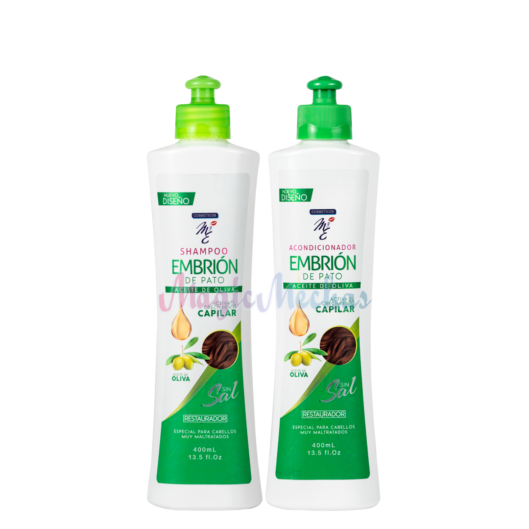 Kit MyE Embrión De Pato Shampoo + Acondicionador MYE