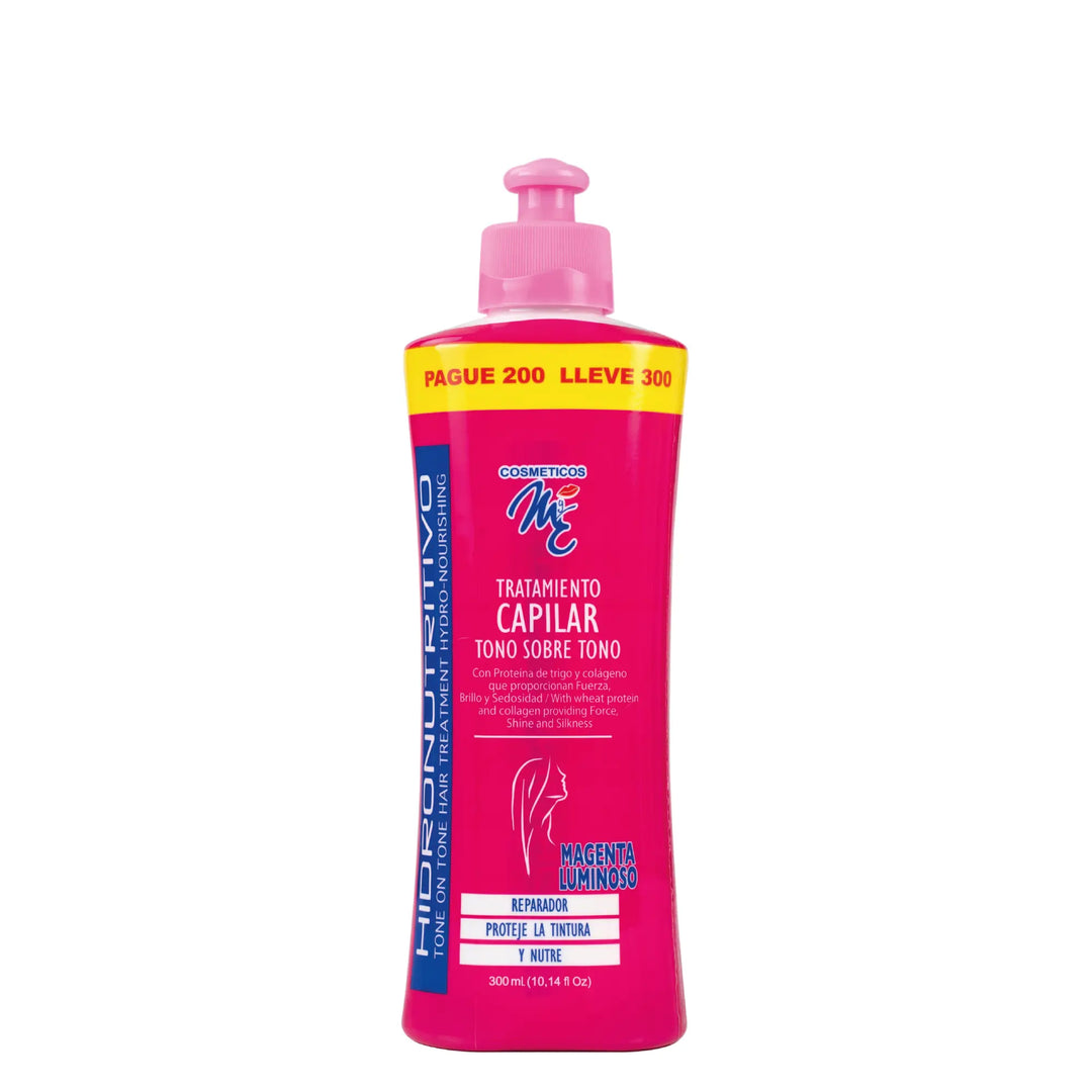 MyE Tratamiento Capilar Tono sobre Tono Magenta Luminoso 300ml MYE