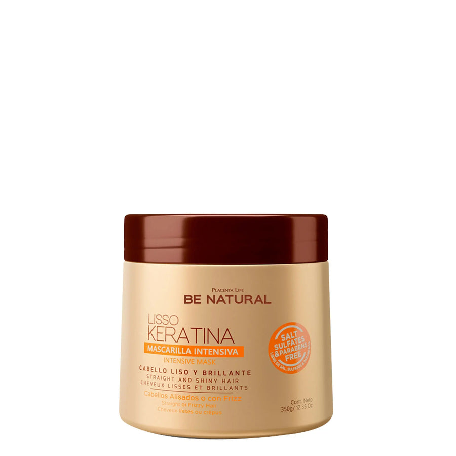 Be Natural Lisso Keratina Mascarilla 350gr Be Natural