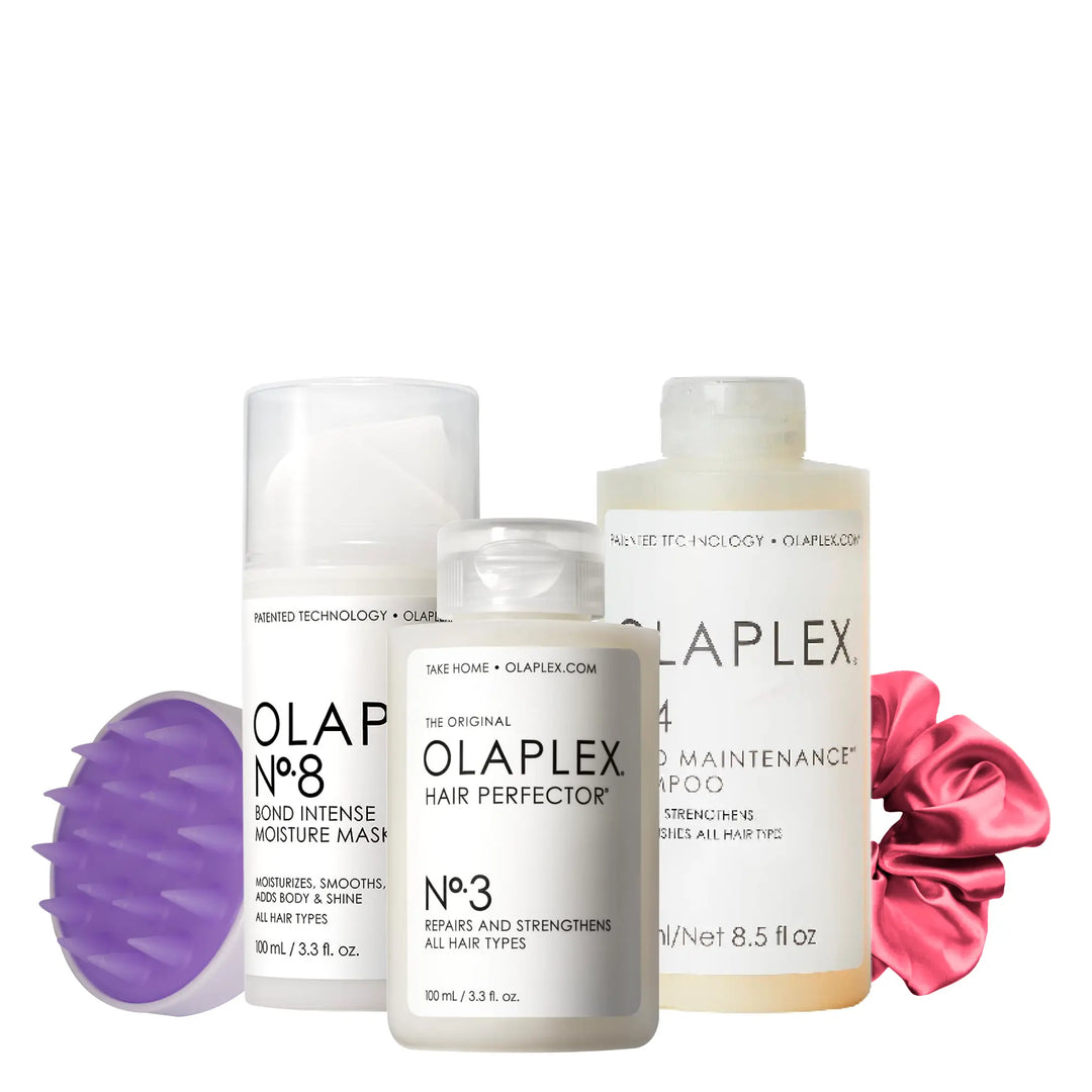 Kit Olaplex No 3 100ml + Olaplex No 4 250ml + Olaplex No 8 100ml + Obsequio Olaplex