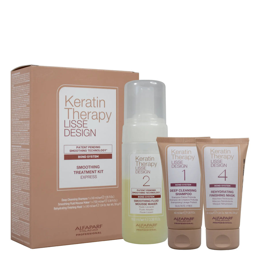 Kit Alfaparf Keratin Therapy Lisse Design Express Alfaparf