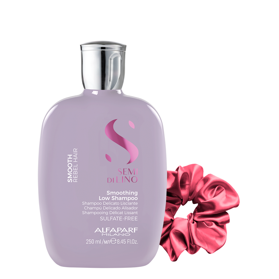 Alfaparf Semi Di Lino Smooth Rebel Hair Shampoo Alisador 250mL Alfaparf