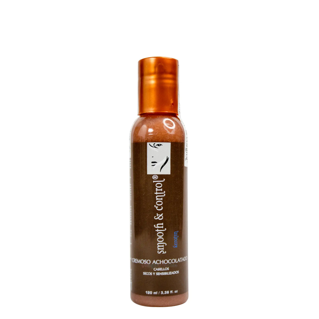 Smooth Y Crontrol Keratin Cremosa Achocolatado 120ml Smooth y control