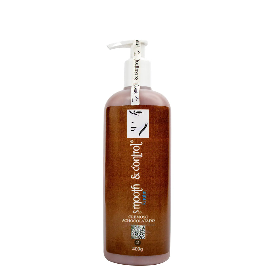 Smooth Y Crontrol Keratin Cremosa Achocolatado 400ml Smooth y control