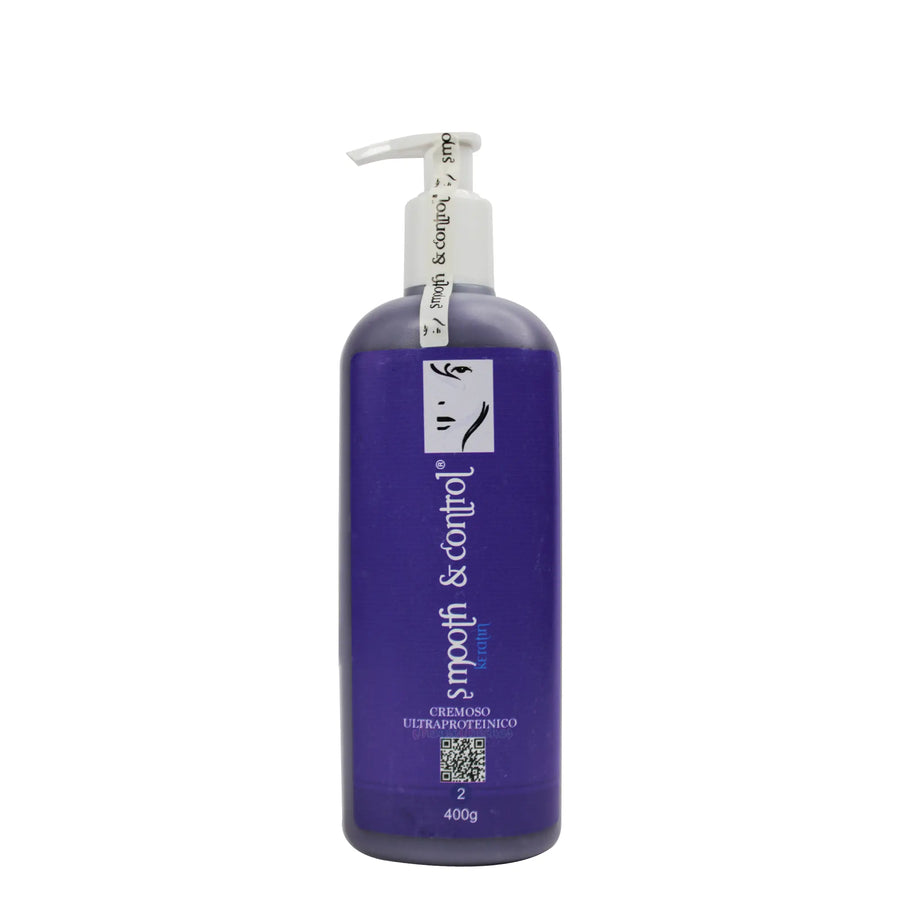 Smooth Y Crontrol Keratin Cremosa Ultrapoteínica 400ml Smooth y control