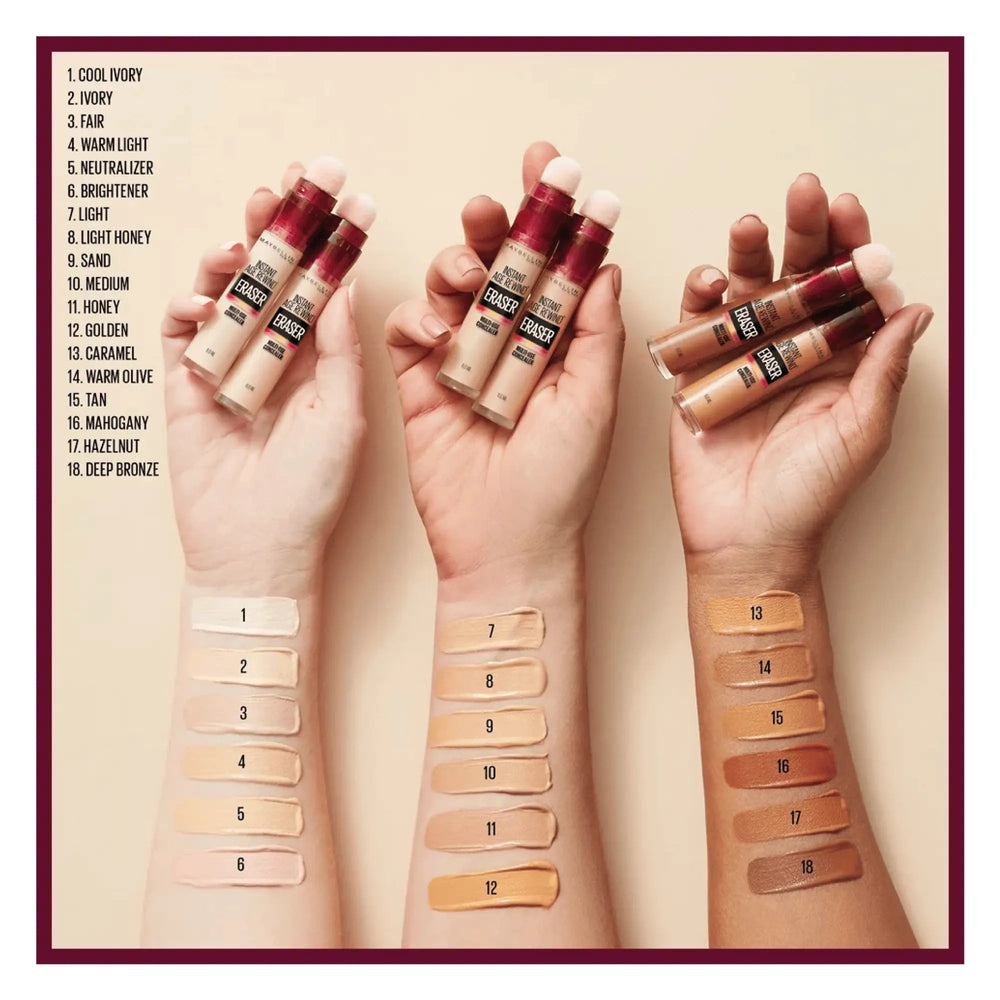 Maybelline Instant Age Rewind Corrector Tono 95 Marfil Frío / Cool Ivory 6ml Maybelline