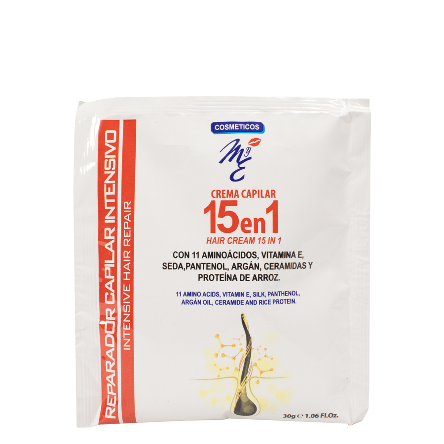 MyE Crema Capilar 15 en 1 Reparador Capilar Intensivo 30g MYE