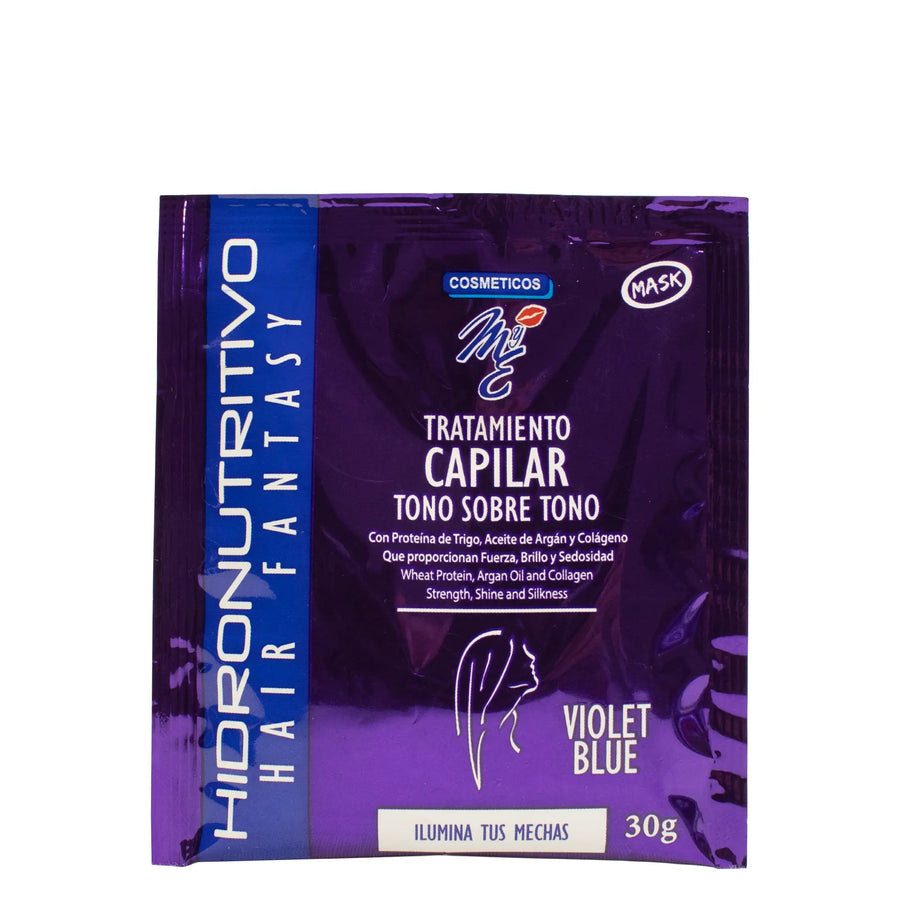 MyE Tratamiento Capilar Tono sobre Tono Violet Blue Sachet 30g MYE