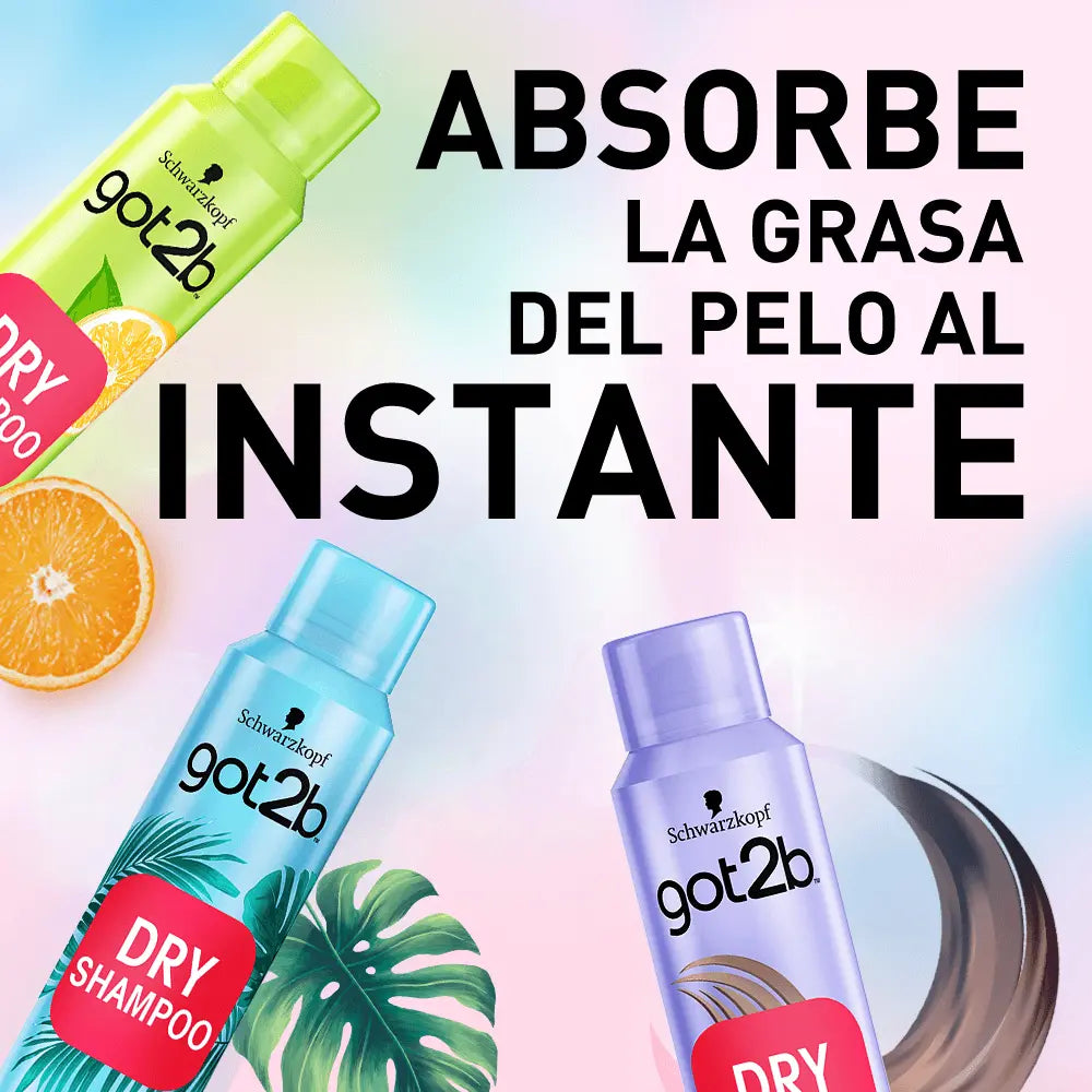 Got2b Shampoo En Seco Limpieza Extra Fresca - Magic Mechas